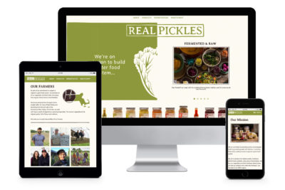 Ajitate Design Custom Responsive Wordpress Theme for Real Pickles